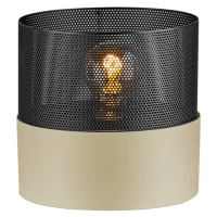 HELL Stolní lampa Mesh E27, výška 18 cm, písková/černá