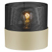 HELL Stolní lampa Mesh E27, výška 18 cm, písková/černá