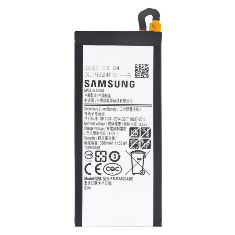 Baterie Samsung EB-BA520ABE J530 Galaxy J5 2017, A520 Galaxy A5 2017 Li-ion 3000mAh (volně)