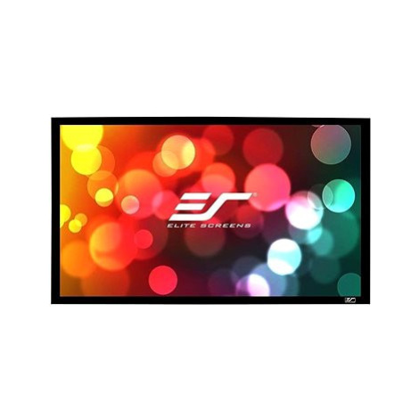 ELITE SCREENS, plátno v pevném rámu 150" (16:9)