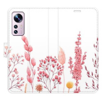 iSaprio flip pouzdro Pink Flowers 03 pro Xiaomi 12 / 12X