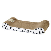 BEEZTEES Škrabadlo pro kočky kartonové Sofa 49 x 22 x 7,5 cm