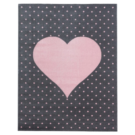 Ayyildiz koberce Dětský kusový koberec Bambi 830 pink Rozměry koberců: 120x170