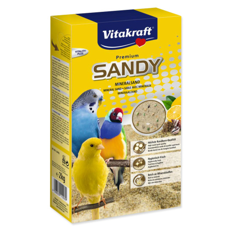 Vitakraft Písek Sandy pro malé papoušky 2 kg