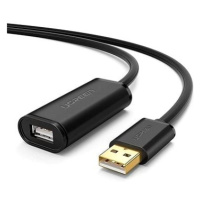 Ugreen USB 2.0 Active Extension Cable with Chipset 15m Black