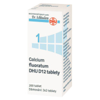 Calcium Fluoratum DHU D12 200 neobalených tablet