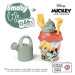 Kbelík set ekologický Mickey Garnished Bucket Green Smoby s konvičkou 17 cm výška 100% recyklova