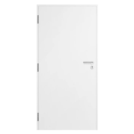 Protipožární dveře EI EW 30 DP3 - Bílý ST CPL (2 jakost), Grenamat, 80L, PZ-72mm ERKADO