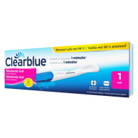 CLEARBLUE PLUS Rychlá detekce těhotenský test 1 kus