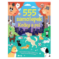 555 samolepek Kočky a psi