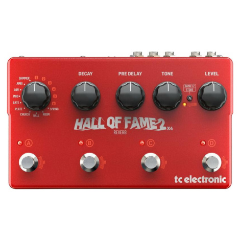 TC Electronic Hall Of Fame 2X4 Reverb Kytarový efekt