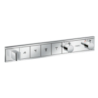 Hansgrohe RainSelect - Baterie pod omítku pro 4 spotřebiče, chrom 15357000