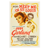 Obrazová reprodukce Meet me in St.Louis / Judy Garland (Retro Movie), (26.7 x 40 cm)