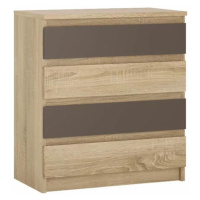 Komoda Armadio 74cm Dub Sonoma/ Láva