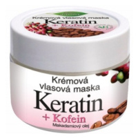 BIO BIONE Keratin + Kofein Krémová vlasová maska 260 ml