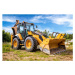 Ilustrace Yellow earth mover in construction site, ewg3D, 40 × 26.7 cm