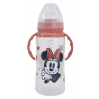 STOR - Kojenecká láhev s držadly Minnie Mouse, 360ml, 10+, 10704