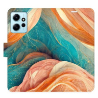 iSaprio flip pouzdro Blue and Orange pro Xiaomi Redmi Note 12 5G