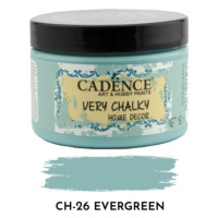 Křídová barva Cadence Very Chalky 150 ml - evergreen zelená evergreen Aladine