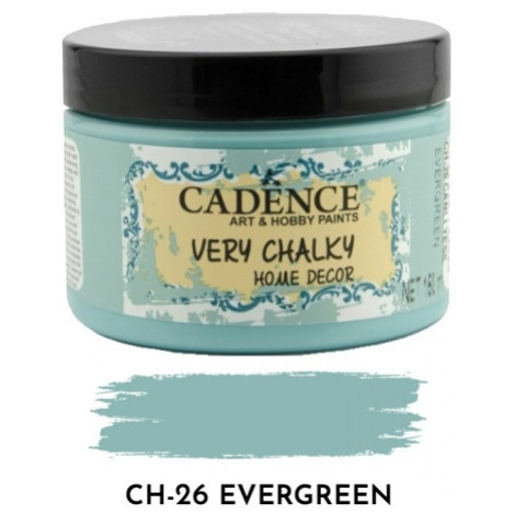 Křídová barva Cadence Very Chalky 150 ml - evergreen zelená evergreen Aladine