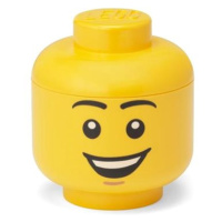 LEGO úložná hlava (mini) - šťastný chlapec