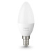 Philips HUE white LED žárovka E14 B39 5,5W 470lm 2700K IP20