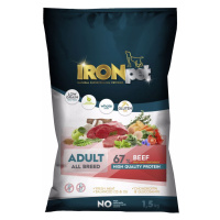 IRONpet Dog Adult All Breed Beef (Hovězí) 1,5 kg