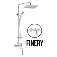 JB Sanitary FINERY SF 56 011 05 1 - Sprchová sestava s baterií 100mm, nerezovou čtvercovou sprch