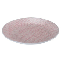 Keramický mělký talíř Sea, 27 cm, růžová