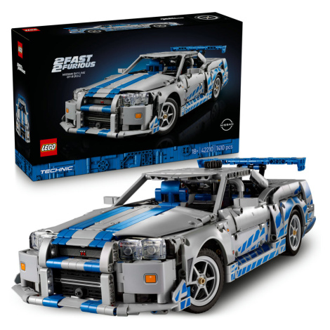 LEGO LEGO® Technic 42210 2 Fast 2 Furious Auto Nissan Skyline GT-R (R34)