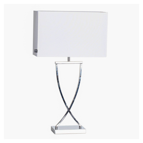 By Rydéns By Rydéns Omega stolní lampa chrom/bílá výška 69 cm