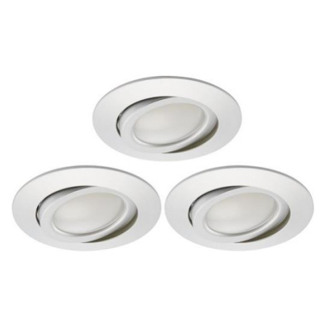 Briloner Briloner 8309-039 - SADA 3x LED Stmívatelné koupelnové svítidlo LED/5W/230V IP23