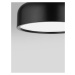 Nova Luce Stylové přisazené stropní svítidlo Perleto - 2 x 10 W, pr. 350 mm, matná černá NV 8268