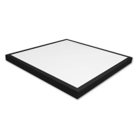 LED panel přisazený 60W 600x600mm 4800lm, černý, NEUTRÁLNÍ BÍLÁ