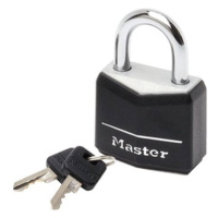 Master Lock Visací zámek Master Lock z pevného hliníku 9130EURDBLK 30mm