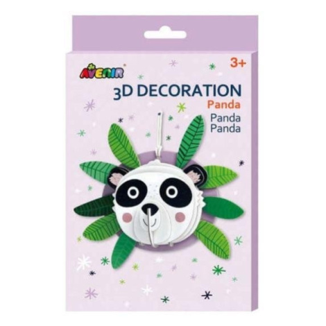 Avenir 3D dekorace na zeď - Panda JRK Kladno