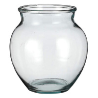 Váza skleněná koule KIRA 19cm