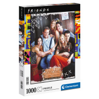 Clementoni Puzzle, 1 000 dílků (Friends)