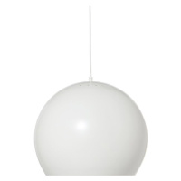 FRANDSEN - Závěsná lampa Ball, Ø40cm, matná bílá