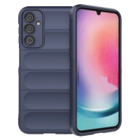 Pouzdro Magic Shield pro Samsung Galaxy A24 4G flexibilní pancéřované pouzdro modré barvy