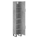 vidaXL Skříň highboard betonově šedá 34,5x34x180 cm kompozitní dřevo