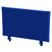 eurokraft pro Akustický nástavný panel pro pracovní stůl, výška 450 mm, šířka 800 mm, modrá