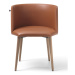 SITIA - Židle PERGY  s dřevěnou podnoží