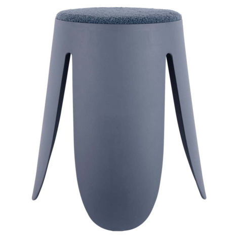 Tmavě modrá plastová stolička Savor – Leitmotiv