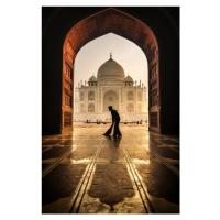 Fotografie taj mahal cleaner, Pavol Stranak, 26.7 × 40 cm