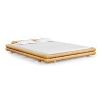 Rám postele bambus 160 × 200 cm, 340061