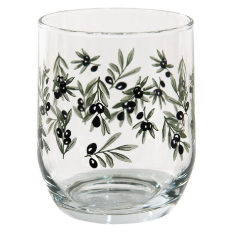 Nápojová sklenička s olivami – 300 ml Clayre &amp; Eef