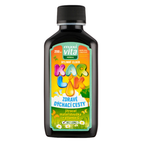 Maxi Vita Herbal Bylinný elixír Karlík 200ml