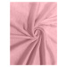 Prostěradlo Jersey Lux 140x200 cm růžová