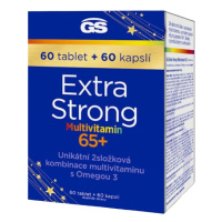 GS Extra Strong Multivitamin 65+, 60 tablet + 60 kapslí